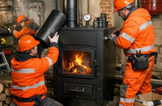Аварийная служба: срочная установка дровяного котла