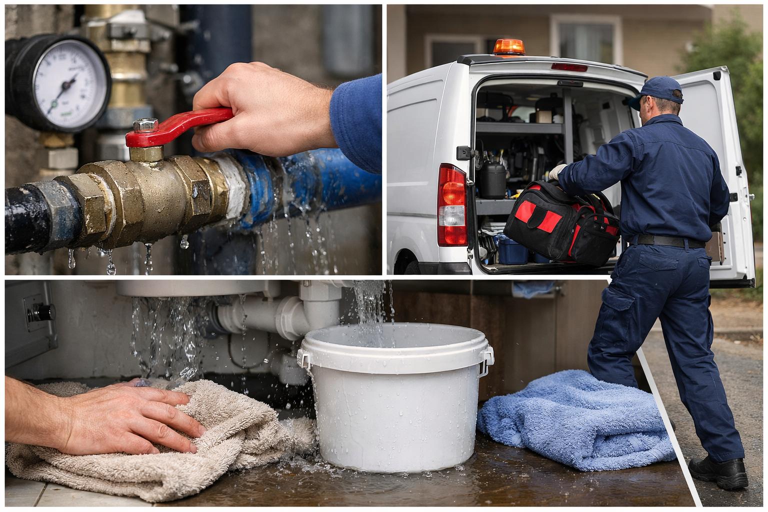 Экстренные действия при протечке — что нужно сделать прямо сейчас