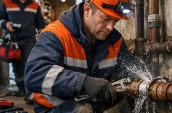 Аварийная служба: ремонт труб отопления в доме