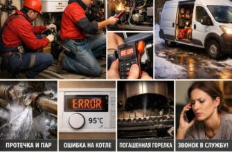 Аварийная служба: ремонт котельной в частном доме