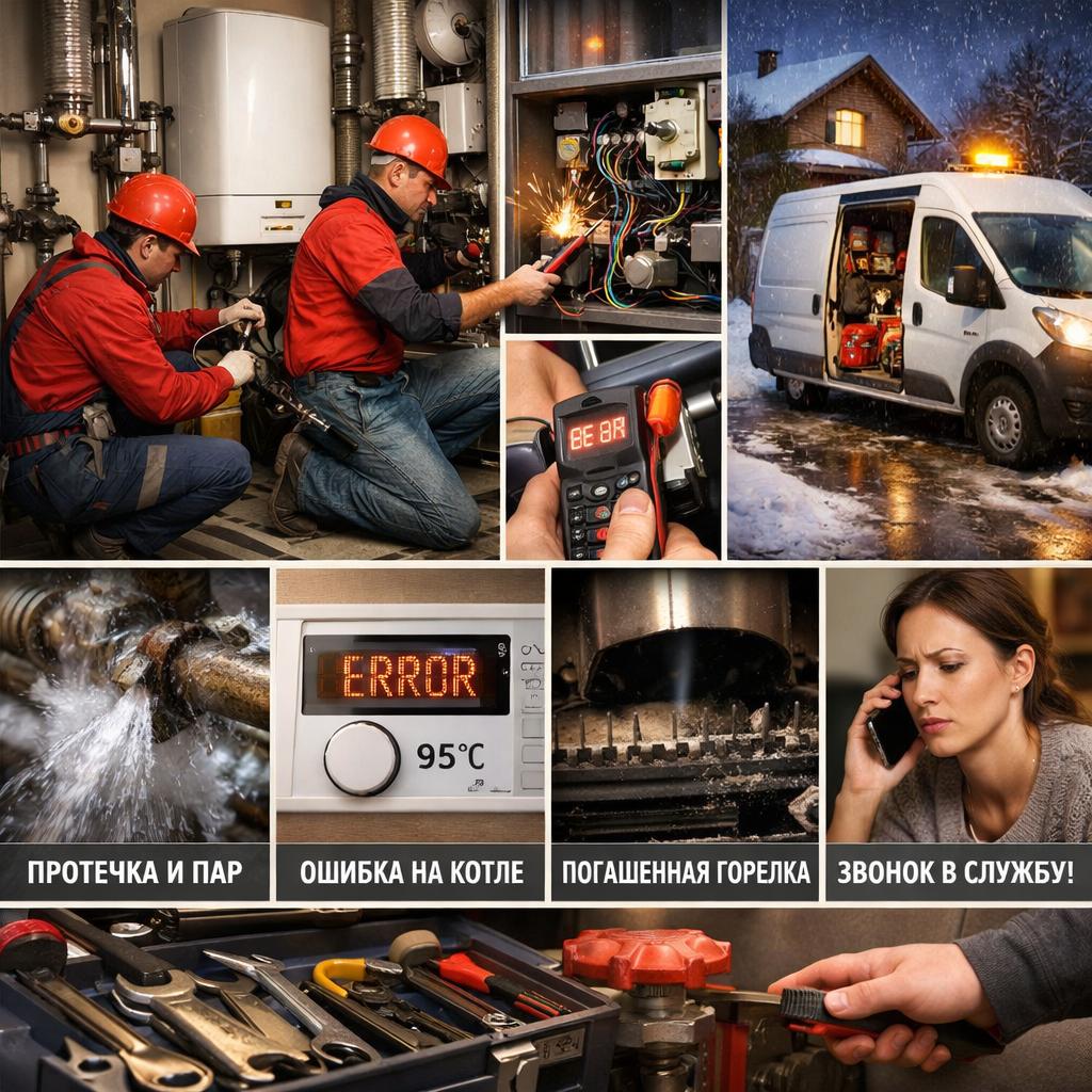 Когда вызывать Аварийная служба: признаки аварии в котельной и первые действия