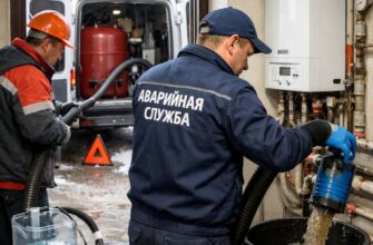 Аварийная служба: быстрая замена теплоносителя в системе отопления