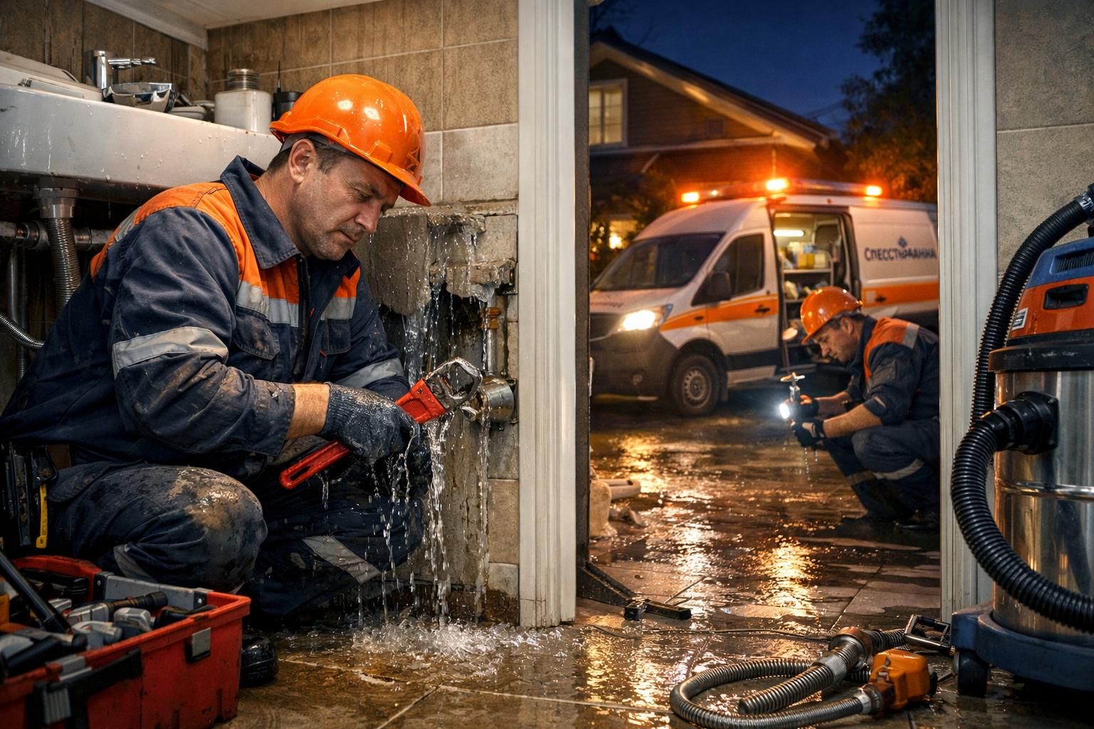 Круглосуточная аварийная служба ООО Холдинг СпецСтройАльянс — помощь в любую минуту