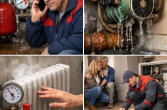 Аварийная служба для водяного отопления частного дома