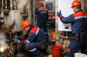Замена системы отопления в частном доме — аварийная помощь