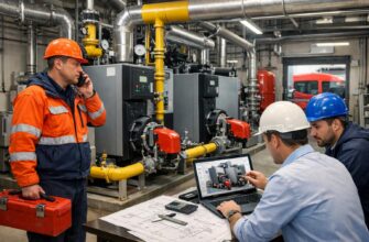 Аварийная служба и проектирование котельной отопления