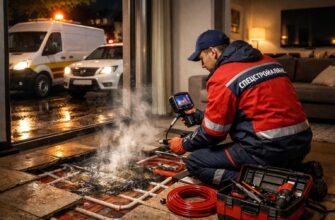 Аварийная служба и стоимость тёплого пола