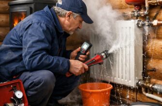 Аварийная служба отопления в деревянном доме: что делать