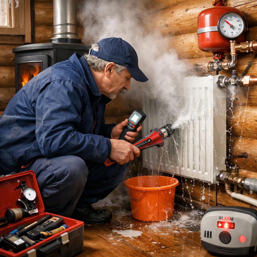 Опасности и особенности Отопление в деревянном доме