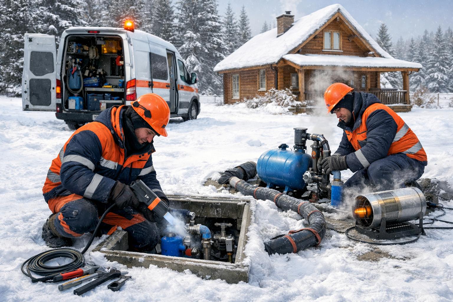 Аварийная служба: мгновенная помощь при отказе системы — Зимнее водоснабжение дачи без риска