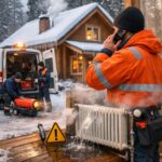 Аварийная служба отопления для деревянной дачи