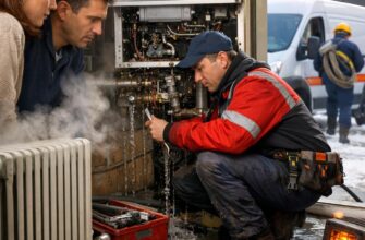 Аварийная служба отопления частного дома — помощь