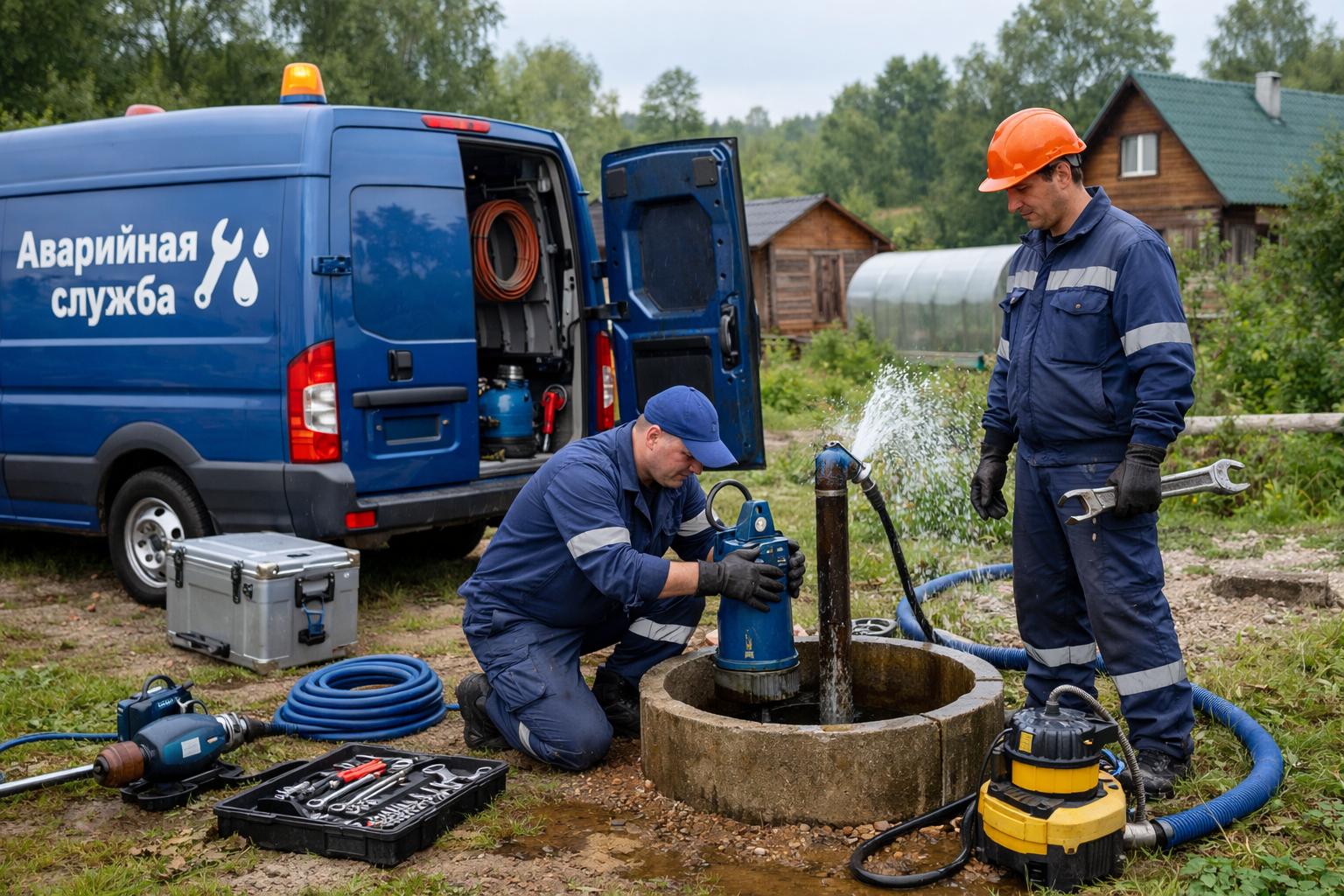 Аварийная служба Водоснабжение дачи: круглосуточный выезд специалистов ООО Холдинг СпецСтройАльянс Аварийная служба Водоснабжение дачи: круглосуточный выезд специалистов ООО Холдинг СпецСтройАльянс