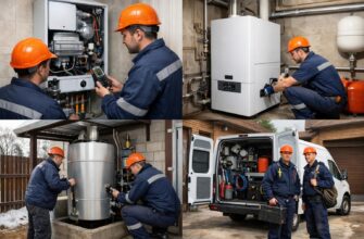 Аварийная служба: виды котлов и способы их установки