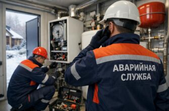 Аварийная служба модульной котельной частного дома