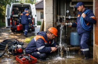 Аварийная служба Водоснабжение индивидуального дома