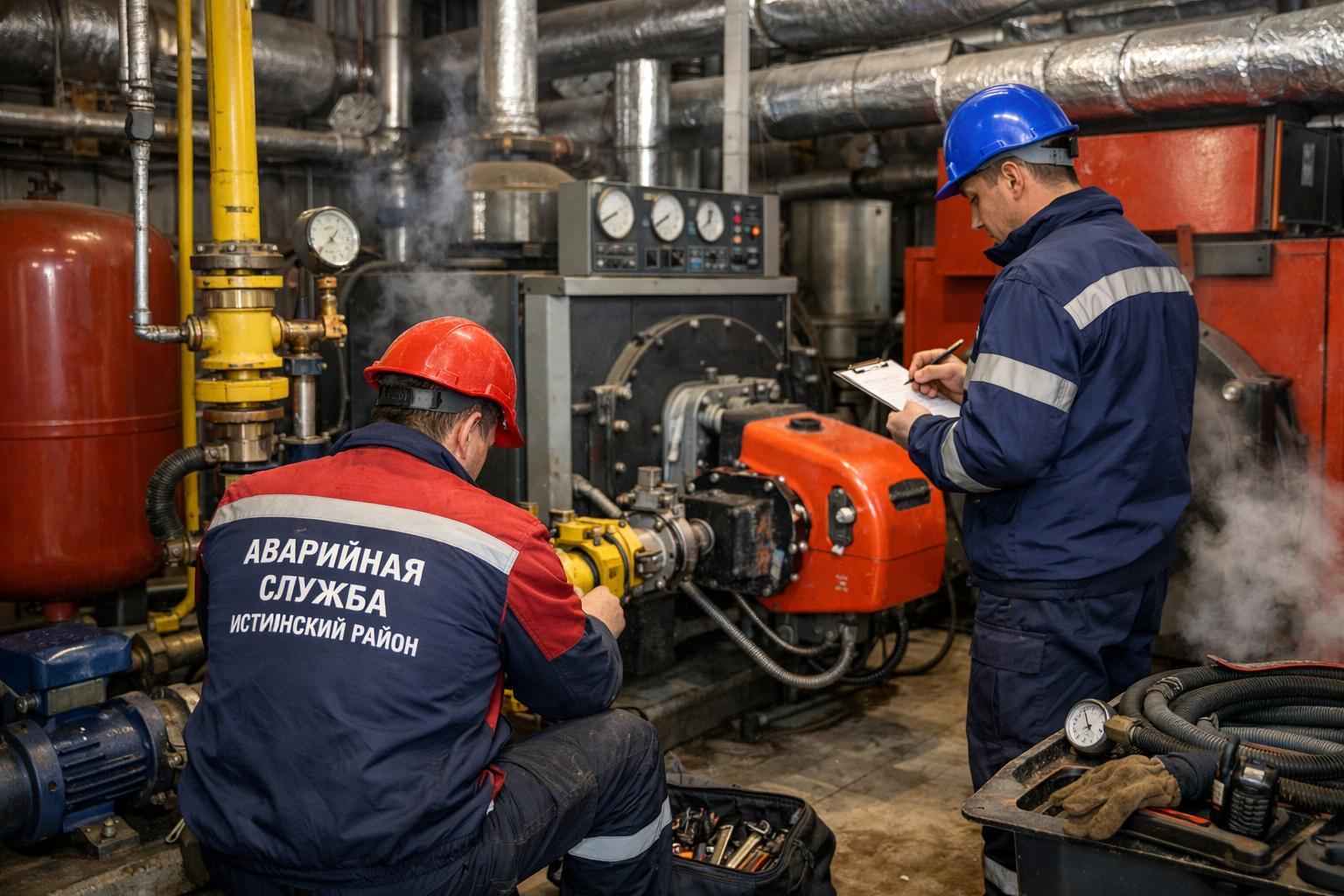 Аварийная служба - системы отопления водоснабжения 8 495 744 67 74 — оперативно и надёжно в Истринском районе