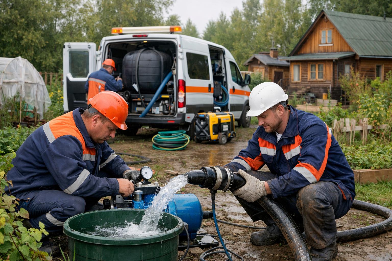 Аварийная служба: круглосуточное восстановление водоснабжения дачного участка от ООО Холдинг СпецСтройАльянс Аварийная служба: круглосуточное восстановление водоснабжения дачного участка от ООО Холдинг СпецСтройАльянс