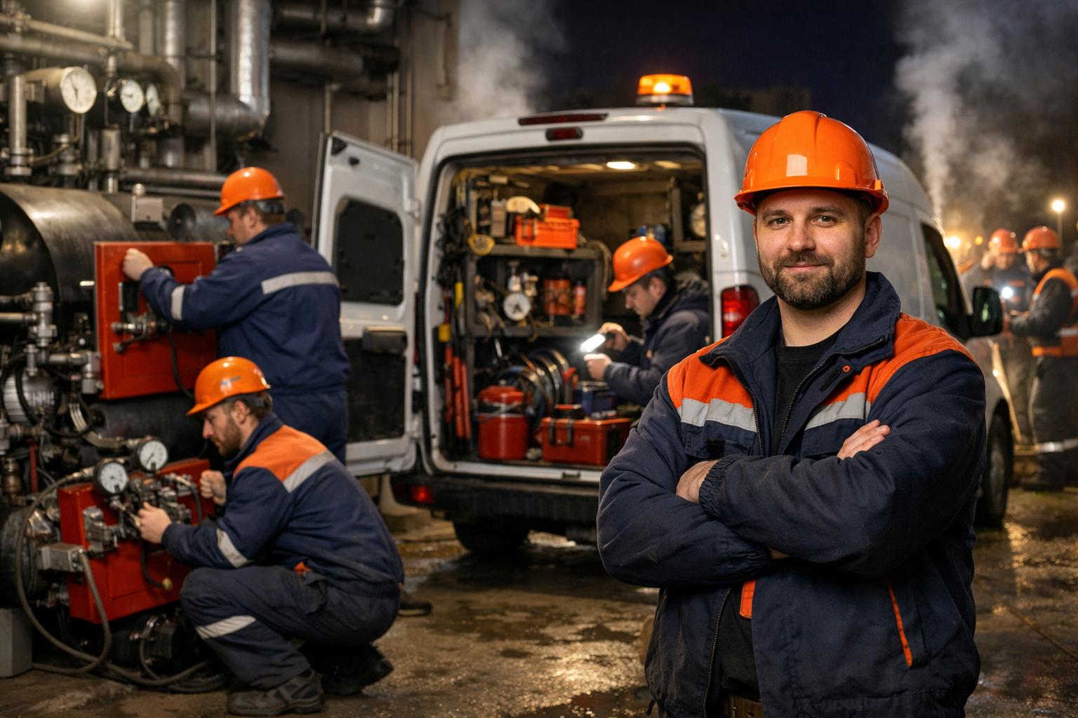 Аварийная служба котельных 24/7 — ООО Холдинг СпецСтройАльянс на страже вашего тепла