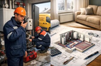 Аварийная служба и проект отопления