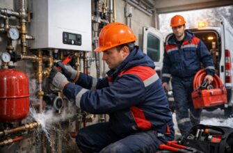 Монтаж отопления и экстренные услуги