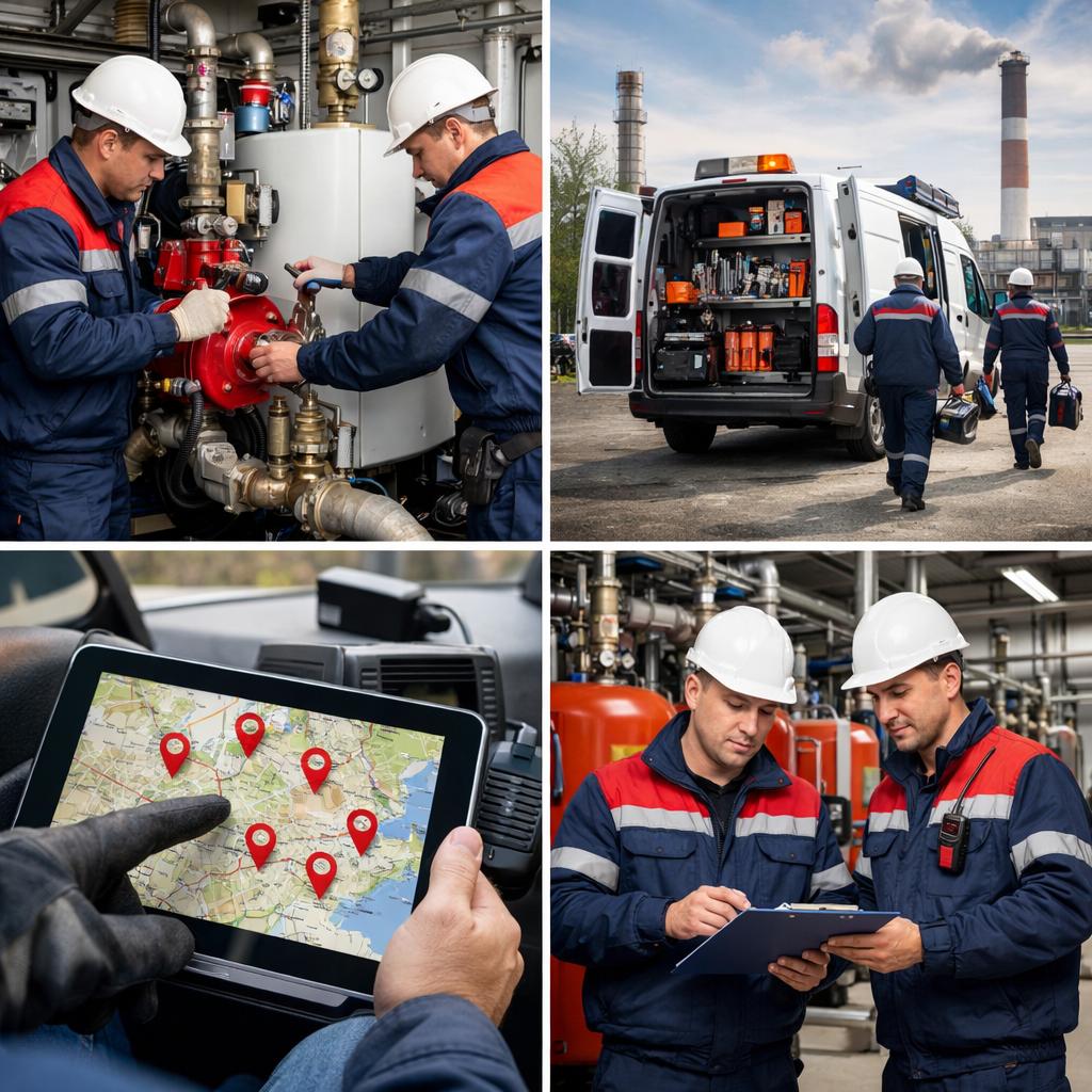 Аварийная служба Котельная: оперативность, зона покрытия и задачи Аварийная служба Котельная: оперативность, зона покрытия и задачи