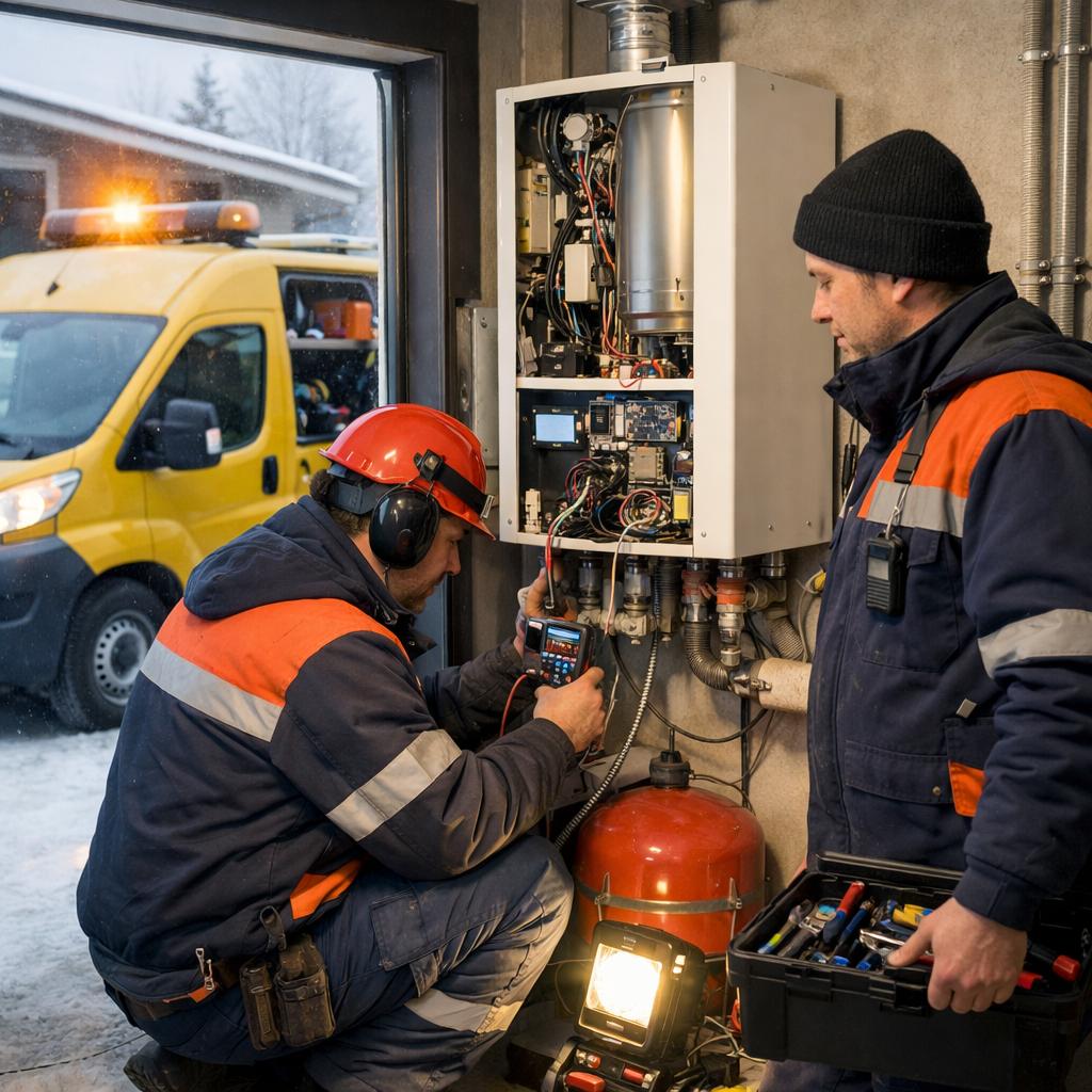 Аварийная служба Отопление электрическим котлом — оперативный выезд 24/7