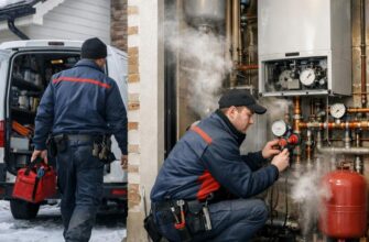 Аварийная служба системы отопления коттеджа