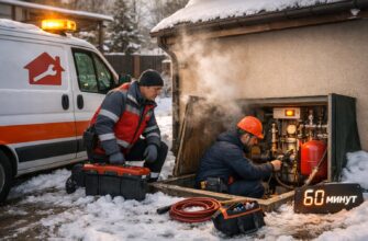 Аварийная служба отопления частного дома под ключ