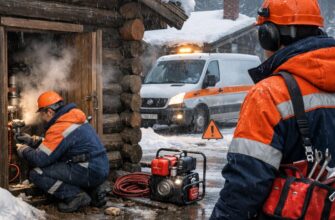 Аварийная служба отопления бани: оперативный ремонт