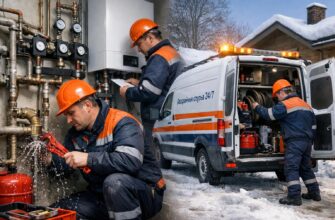 Аварийная служба и проектирование водяного отопления