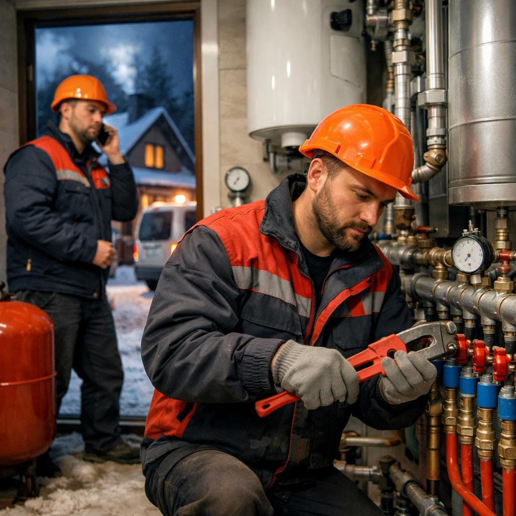 Аварийная служба Отопление коттеджа — оперативная помощь 24/7