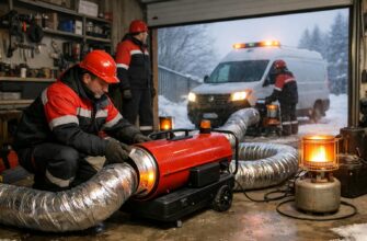 Аварийная служба: экстренное отопление гаража