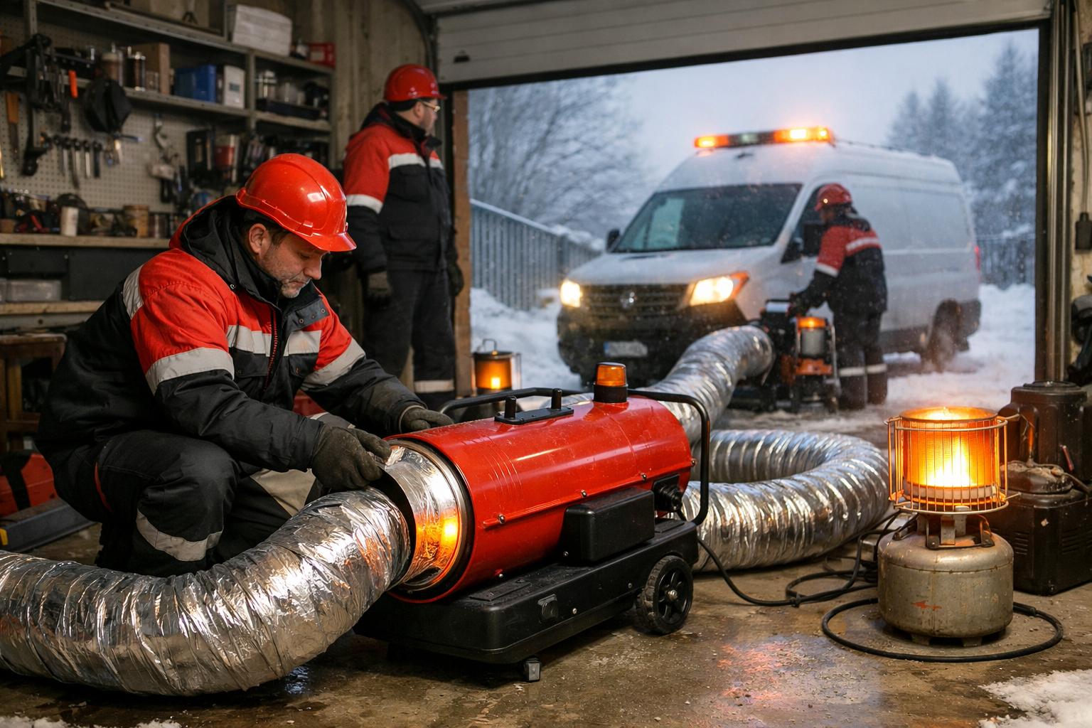 Срочное отопление гаража — быстро и надежно от ООО Холдинг СпецСтройАльянс