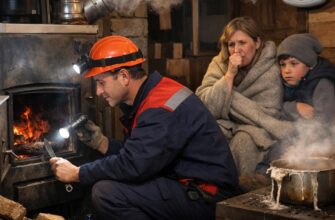 Аварийная служба для частного дровяного отопления