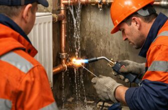 Аварийная служба: срочный ремонт медного отопления