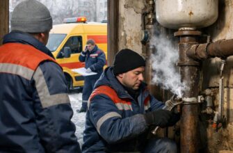 Аварийная служба для гравитационного отопления