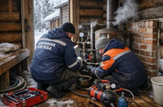 Аварийная служба: как решать проблемы с отоплением бани