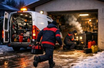 Аварийная служба дизельного отопления гаража