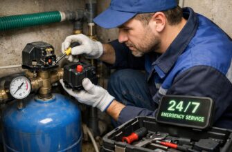 Замена реле давления водоснабжения — экстренная помощь