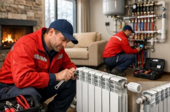 Аварийная служба: отопление коттеджа алюминиевыми радиаторами