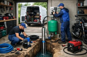 Аварийная служба: автономное водоснабжение гаража