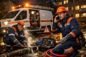 Аварийная служба отопления и водоснабжения дома