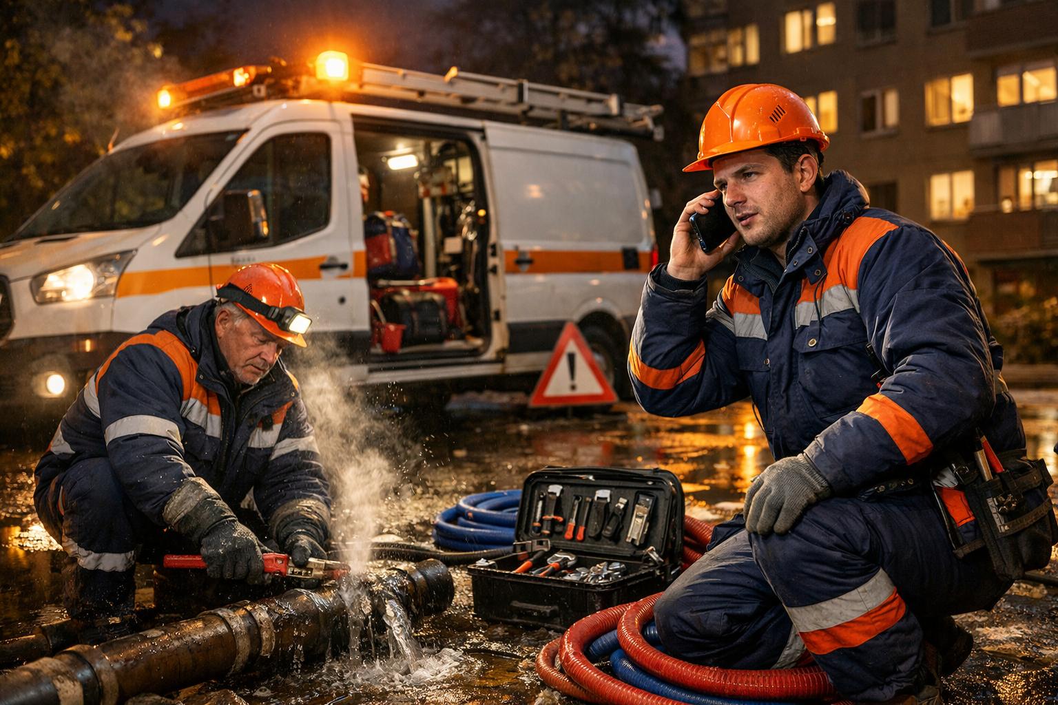 Аварийная служба - системы отопления водоснабжения 8 495 744 67 74: круглосуточная экстренная помощь вашему дому