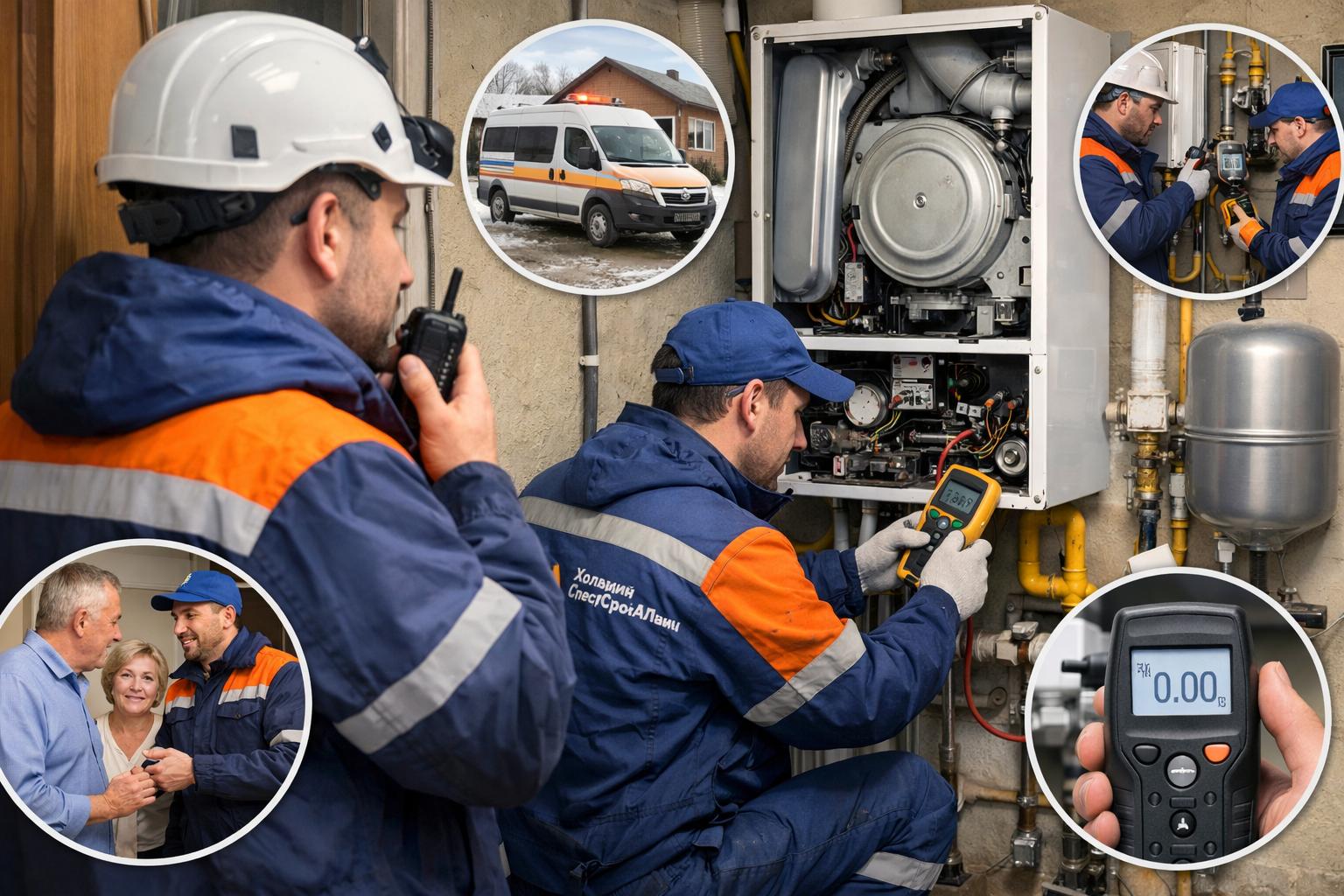 Почему доверяют ООО Холдинг СпецСтройАльянс при авариях газового отопления