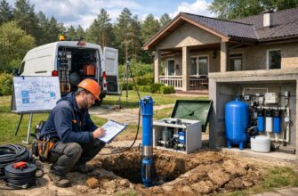 Аварийная служба частного дома: проектирование автономного водоснабжения