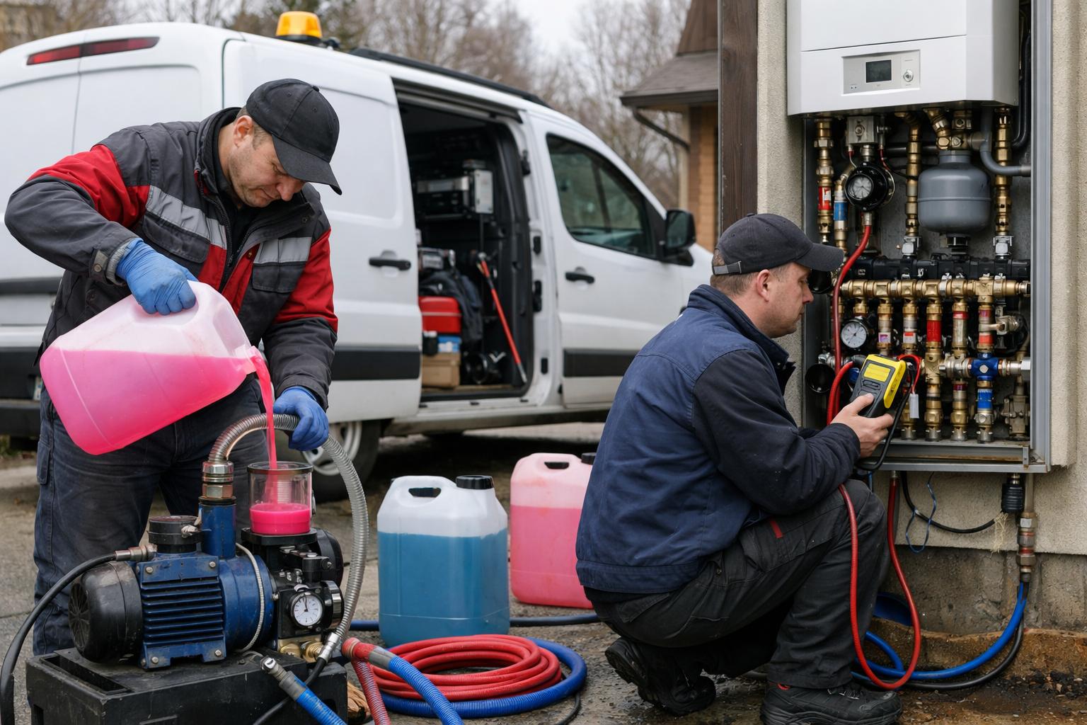 Срочная замена антифриза и теплоносителя — «Инженерные коммуникации 8 495 744 67 74» выезжают немедленно