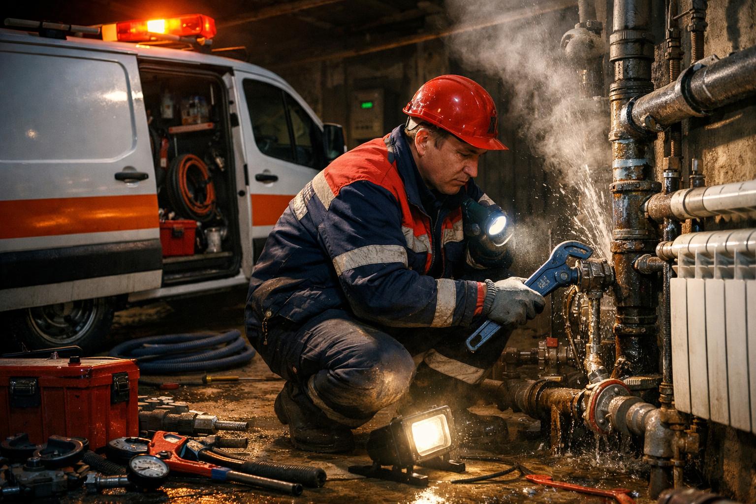 Круглосуточная аварийная служба водяного отопления — «Инженерные коммуникации 8 495 744 67 74» всегда на связи