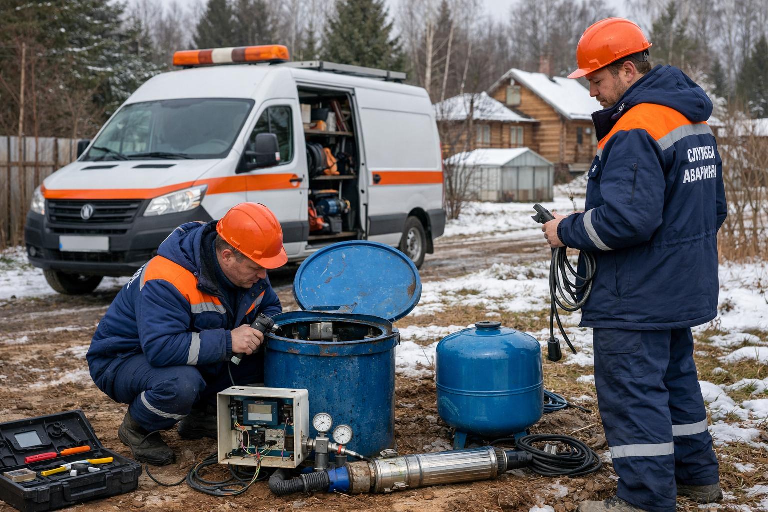 Услуги компании Инженерные коммуникации 8 495 744 67 74 — экстренная помощь для вашего автономного водоснабжения