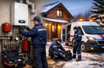 Автономное отопление загородного дома: аварийная служба